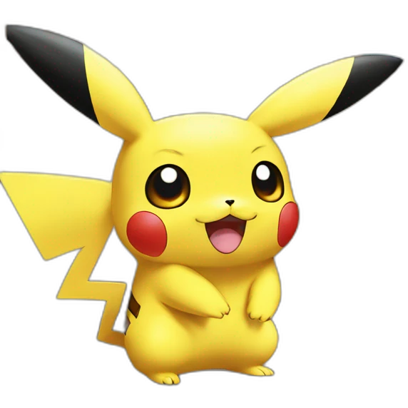 Pikachu sur luffy emoji
