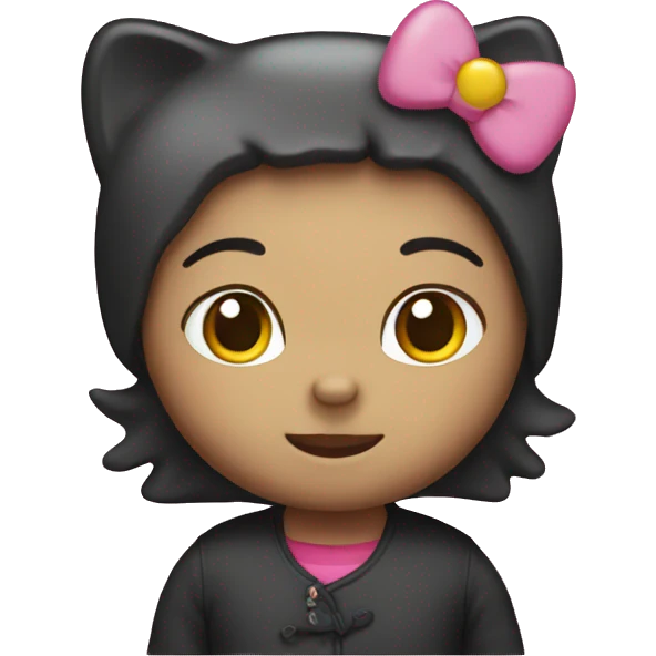 Hello kitty emoji
