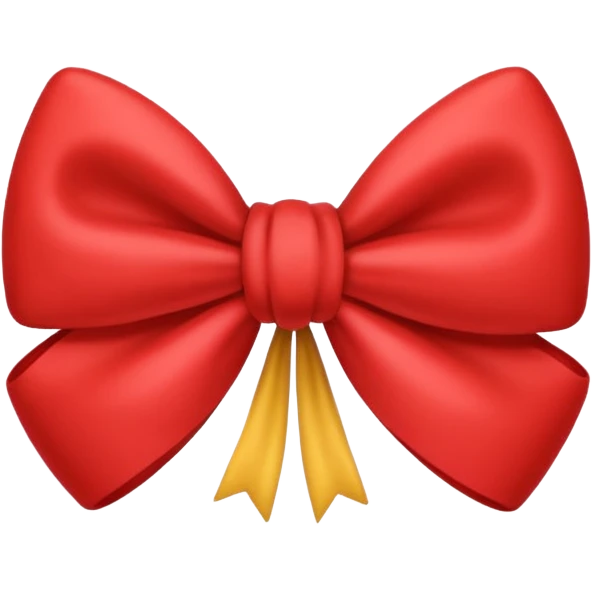 Pookie bow emoji