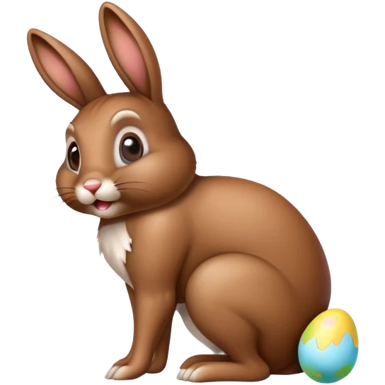 easter bunny pooping  emoji