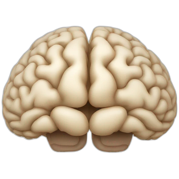 Brain with diaphragm emoji