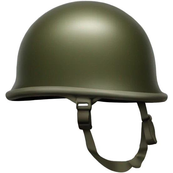 Military Helmet emoji