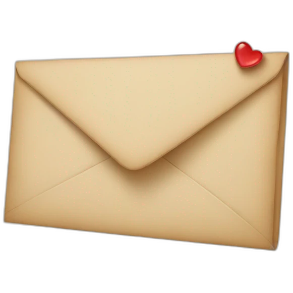 love letter emoji