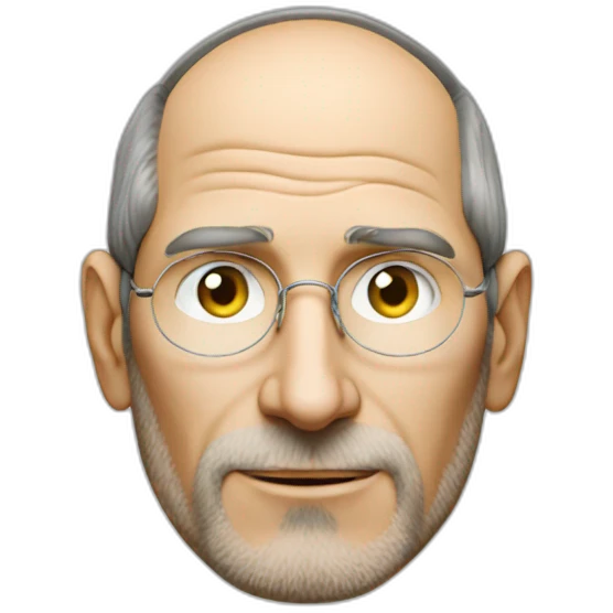 coin heads steve jobs emoji