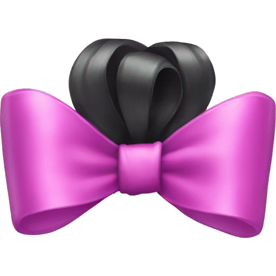 coquette bow emoji
