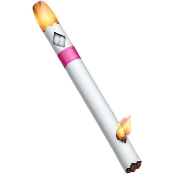 Pink cigarettr emoji