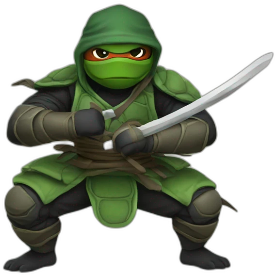 Tortue ninja emoji