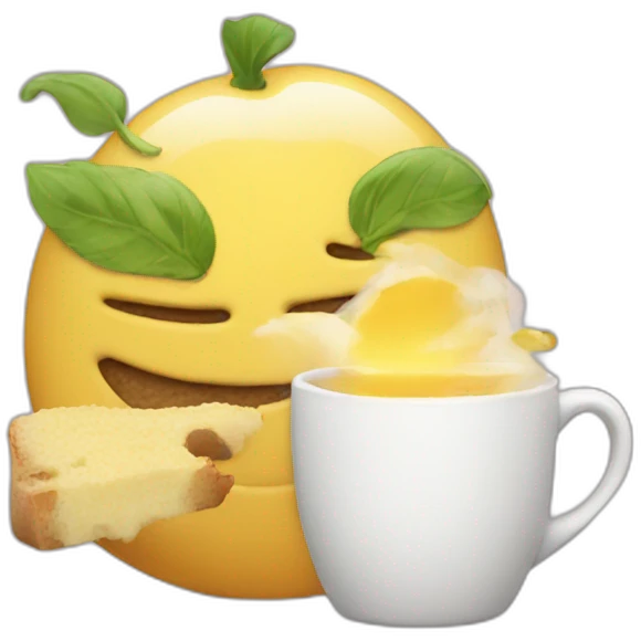 delightful morning emoji
