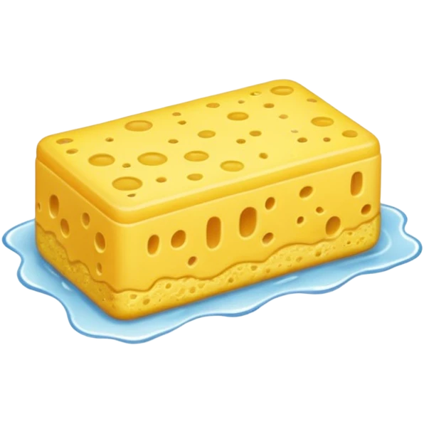rectangle sponge in kitchen emoji