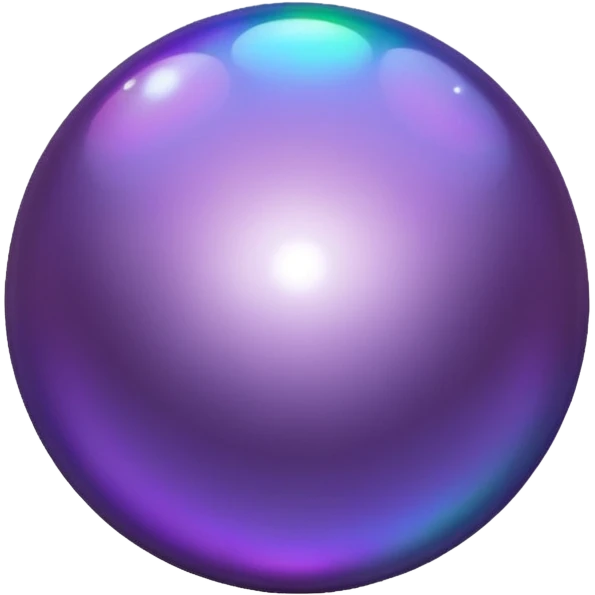 dark purple pearl emoji