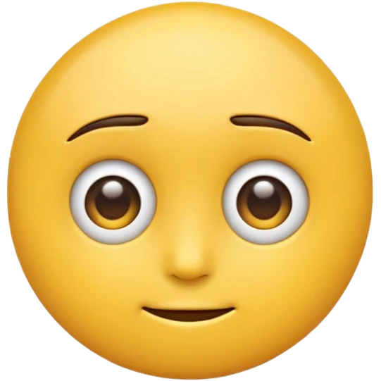Emoji giving a side eye emoji