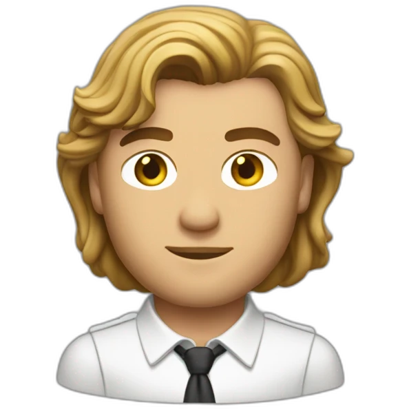 Leonardo Di Caprio half body emoji