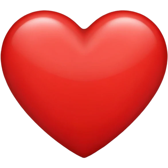 red heart emoji