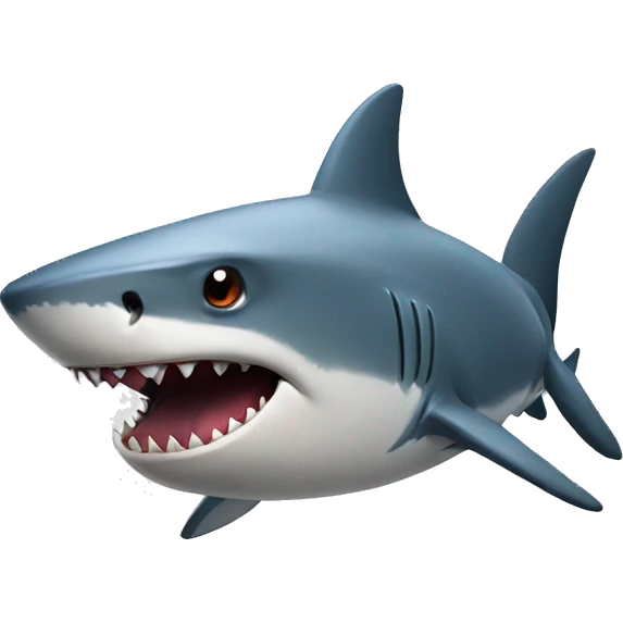 shark  emoji