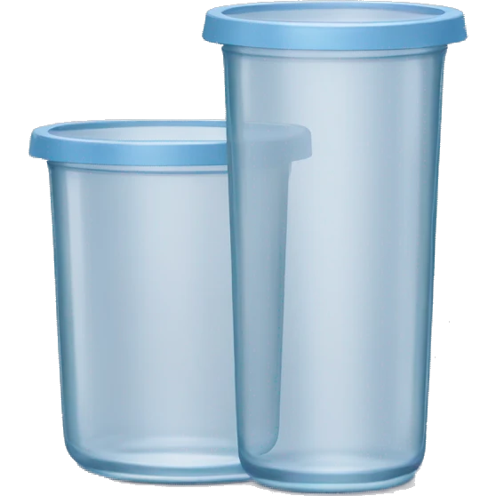 glas Tupperwares emoji