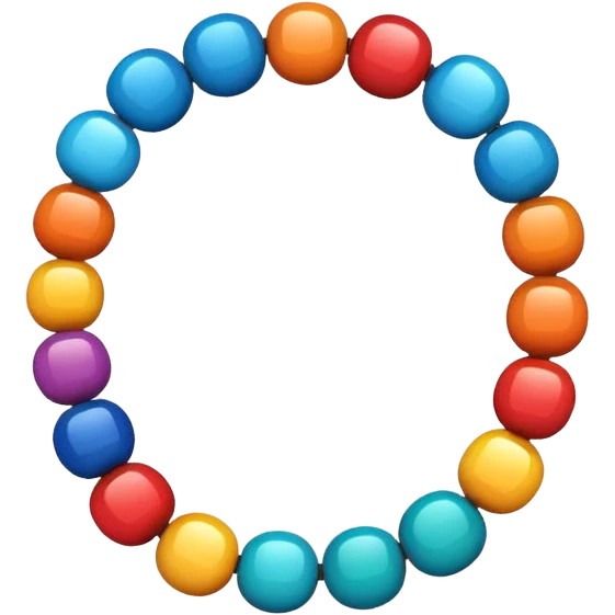 Colorful String Bead emoji