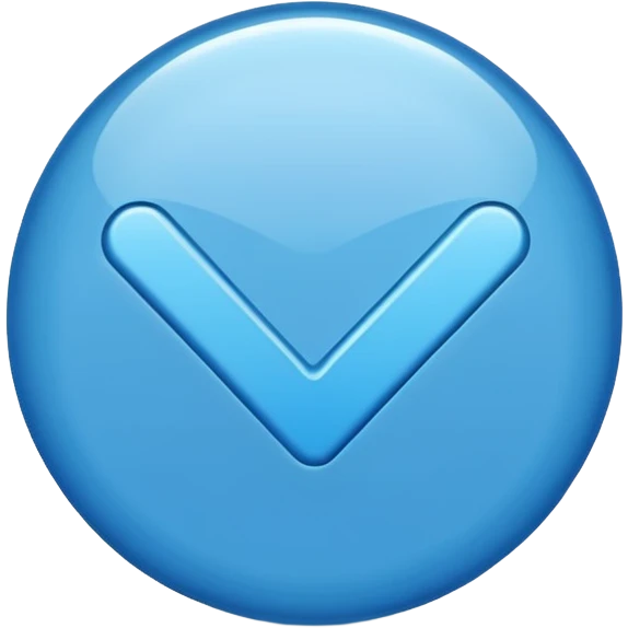 BLUE TICK white background emoji