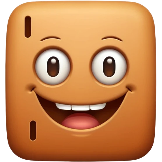 square worm emoji