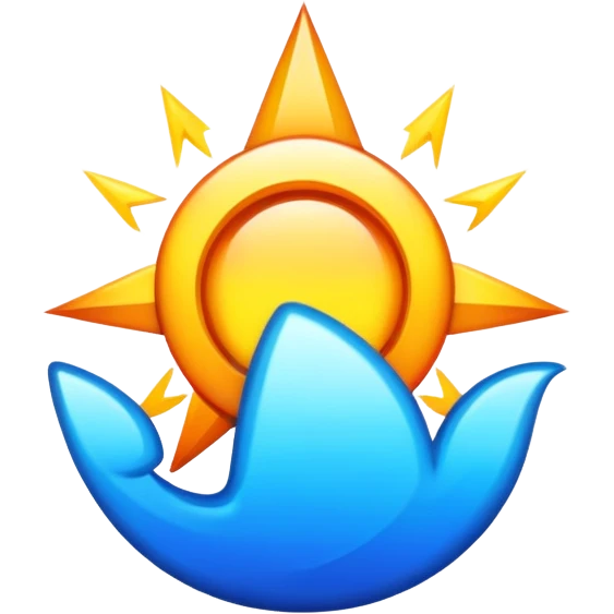 the word ARISE in bold energetic style emoji
