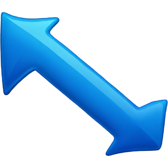 Right Blue Arrow  emoji
