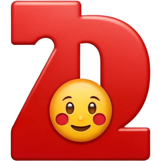 this emoji should be like 100 sign emoji but the nummber should be 3000 instead of 100 and color should be red emoji
