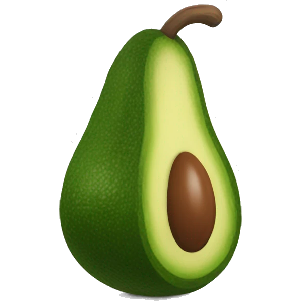Rata aguacate emoji