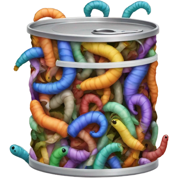 Can of worms emoji