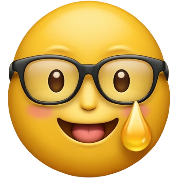 Fassa um emoji simples aquele da carinha amarelo de óculos escuro dando uma língua bem ofensiva e mostrando o dedo do meio da mesma forma.o óculos tem que ser escuro total. Faça com emoji simples aquele da carinha amarelo  emoji