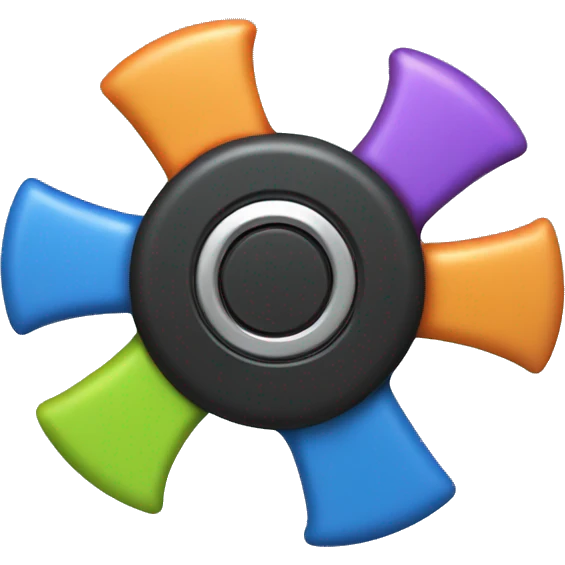 Fidget spinner emoji