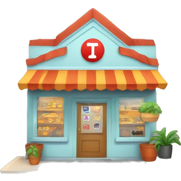 A dropshipping store emoji
