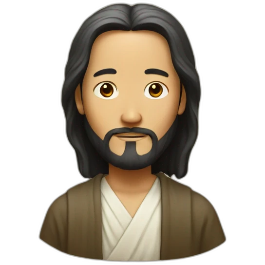 Chinese jesus emoji