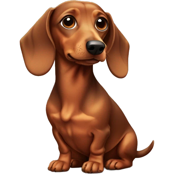 dachshund emoji