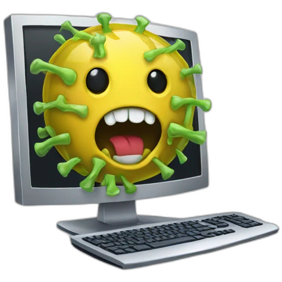 Computer-virus emoji
