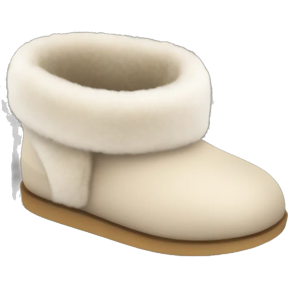 UGG slippers  emoji