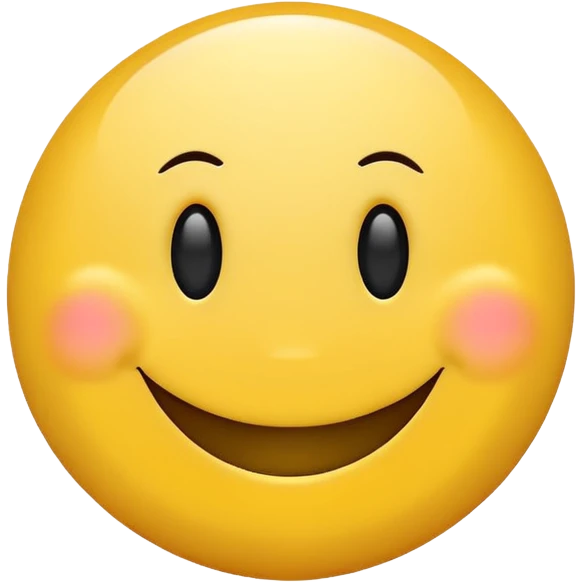 yellow circle smily with thanks message emoji