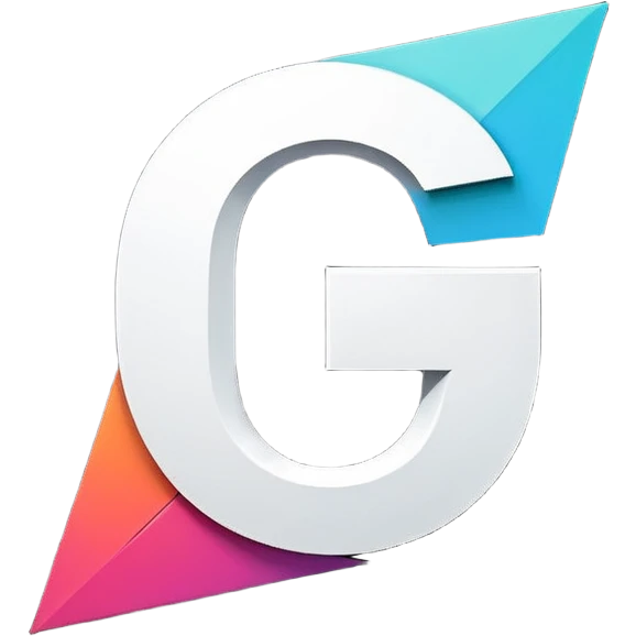 Minimalist logo design with bold white letters '0G' on a vibrant purple background. The '0' has a diagonal slash cutting through it, resembling a power or speed symbol, while the 'G' has a clean horizontal bar inside it. Modern, tech-inspired branding style. emoji