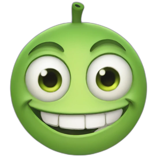 Mike Wazowski Smile emoji