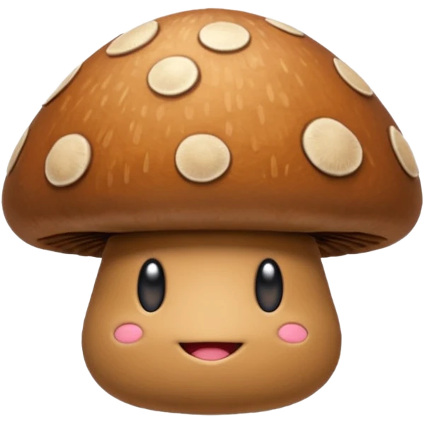 goomba mushroom brown emoji