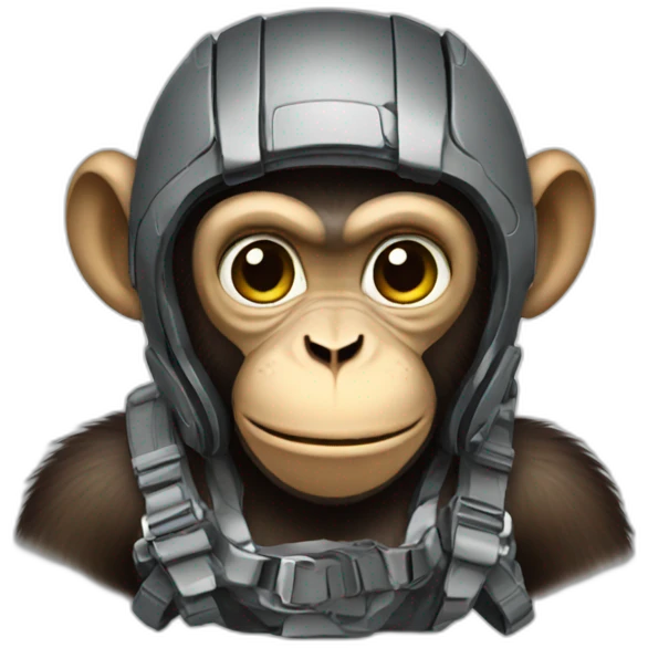 cyber monkey emoji