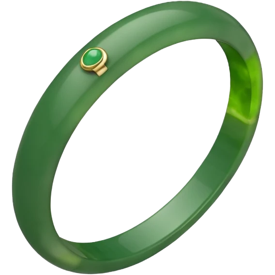 green bangle emoji