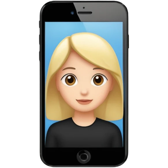 smartphone screen emoji