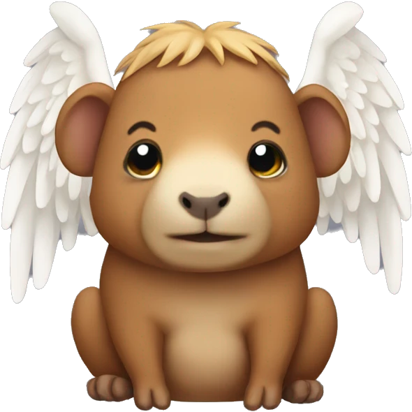 capibara angel emoji