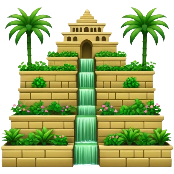 hanging gardens of babylon emoji