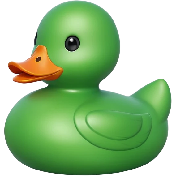 green duck emoji