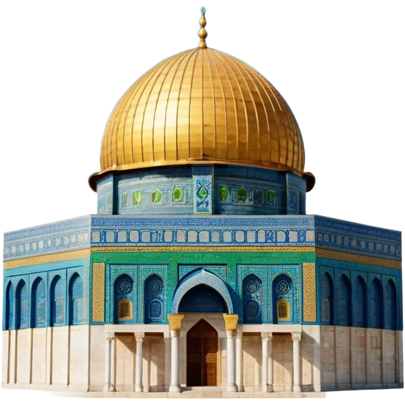 Dome of the rock, Palestine emoji