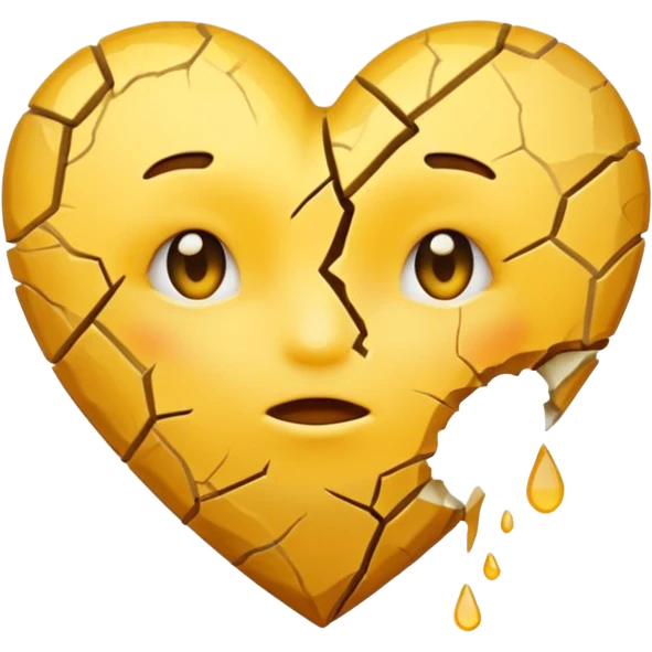 yellow heart after trauma emoji