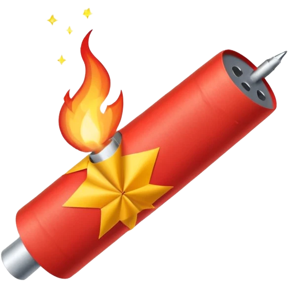firecracker emoji