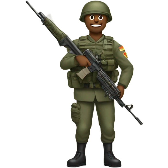 Rata militar  emoji