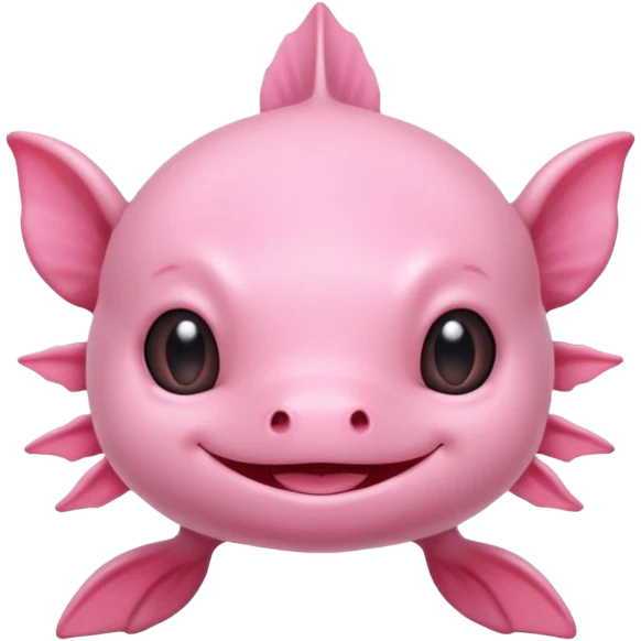 cute axolotl emoji