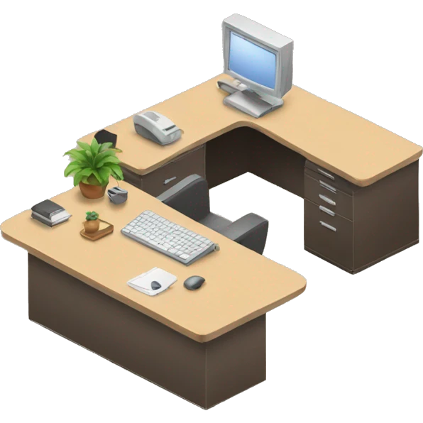 office desk emoji